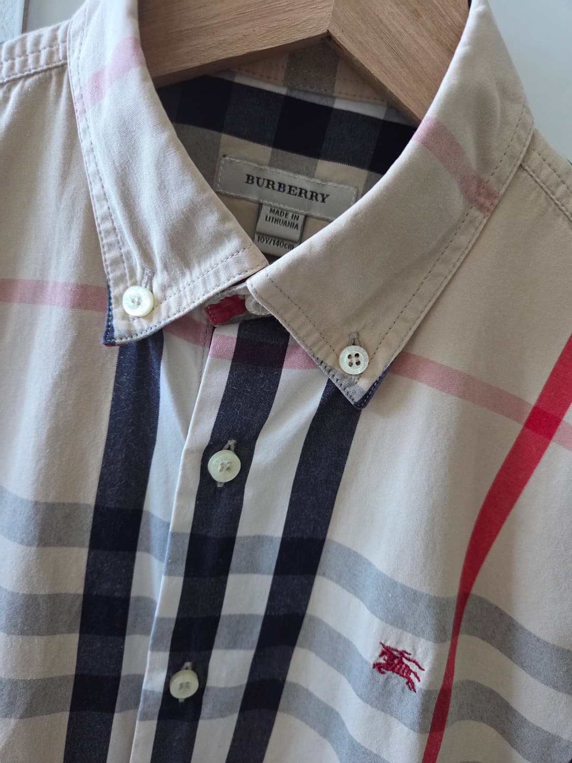 버버리키즈10y남아 셔츠 상품이미지2