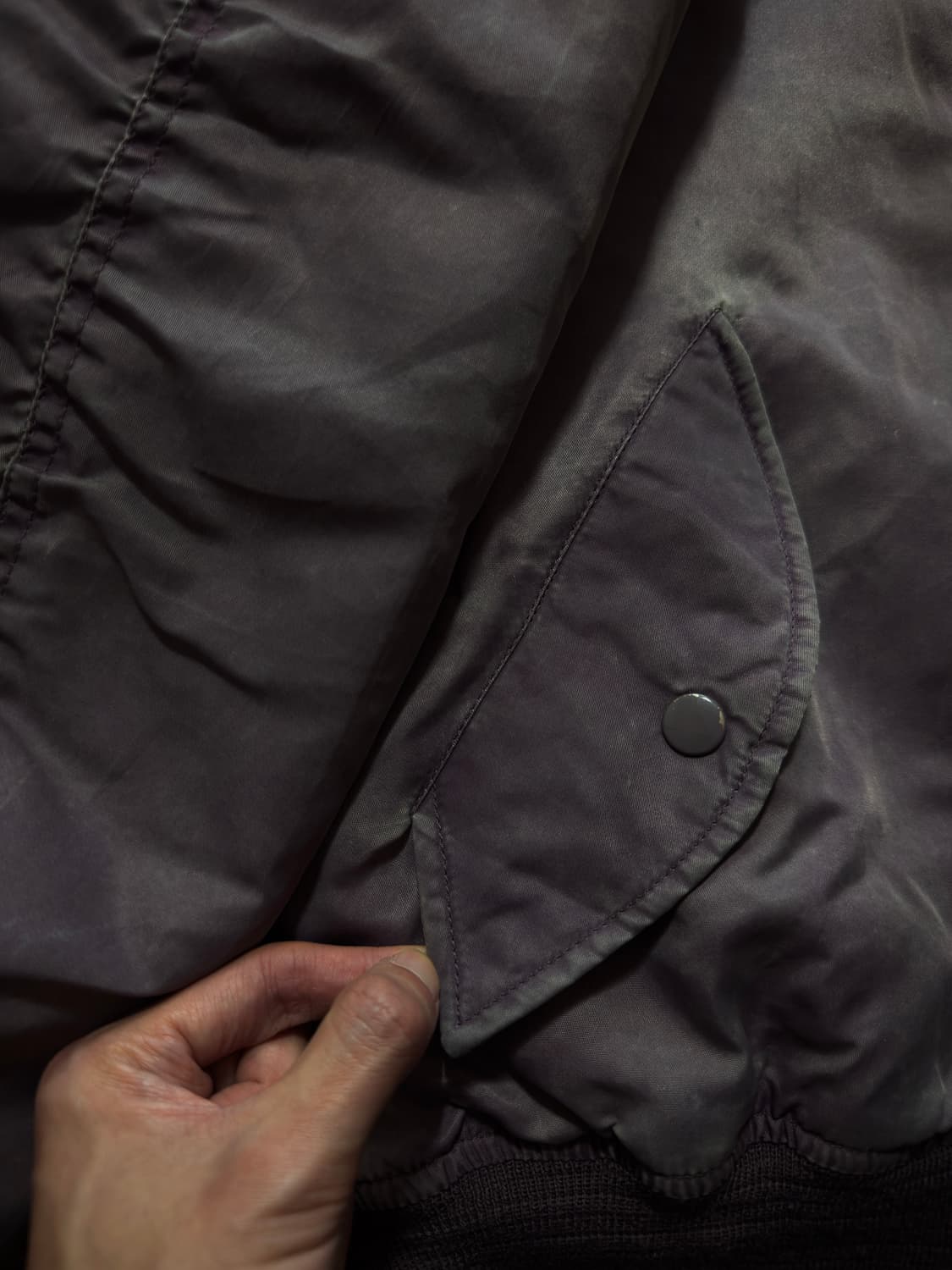 빈티지 Military Phantom MA-1 플라이트 항공자켓 상품이미지6