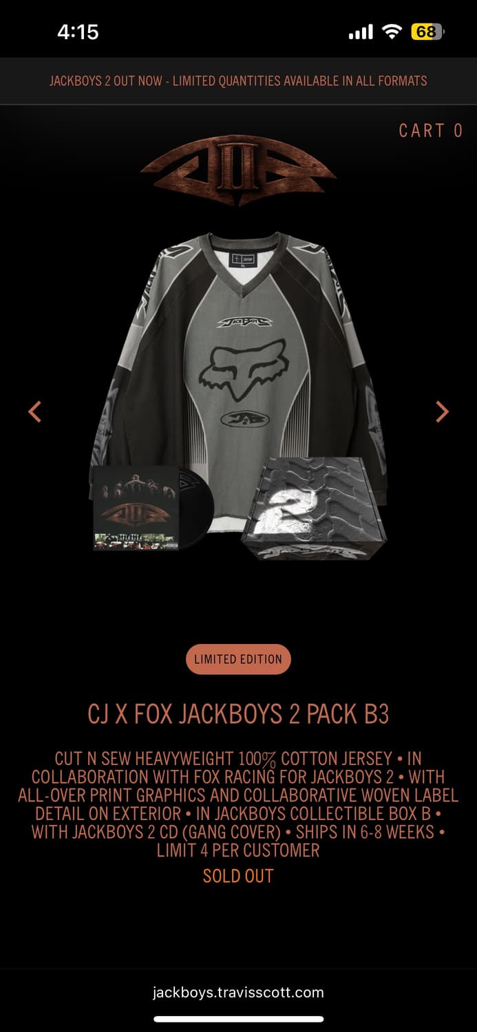 CJ X FOX JACKBOYS 2 PACK B3 상품이미지1