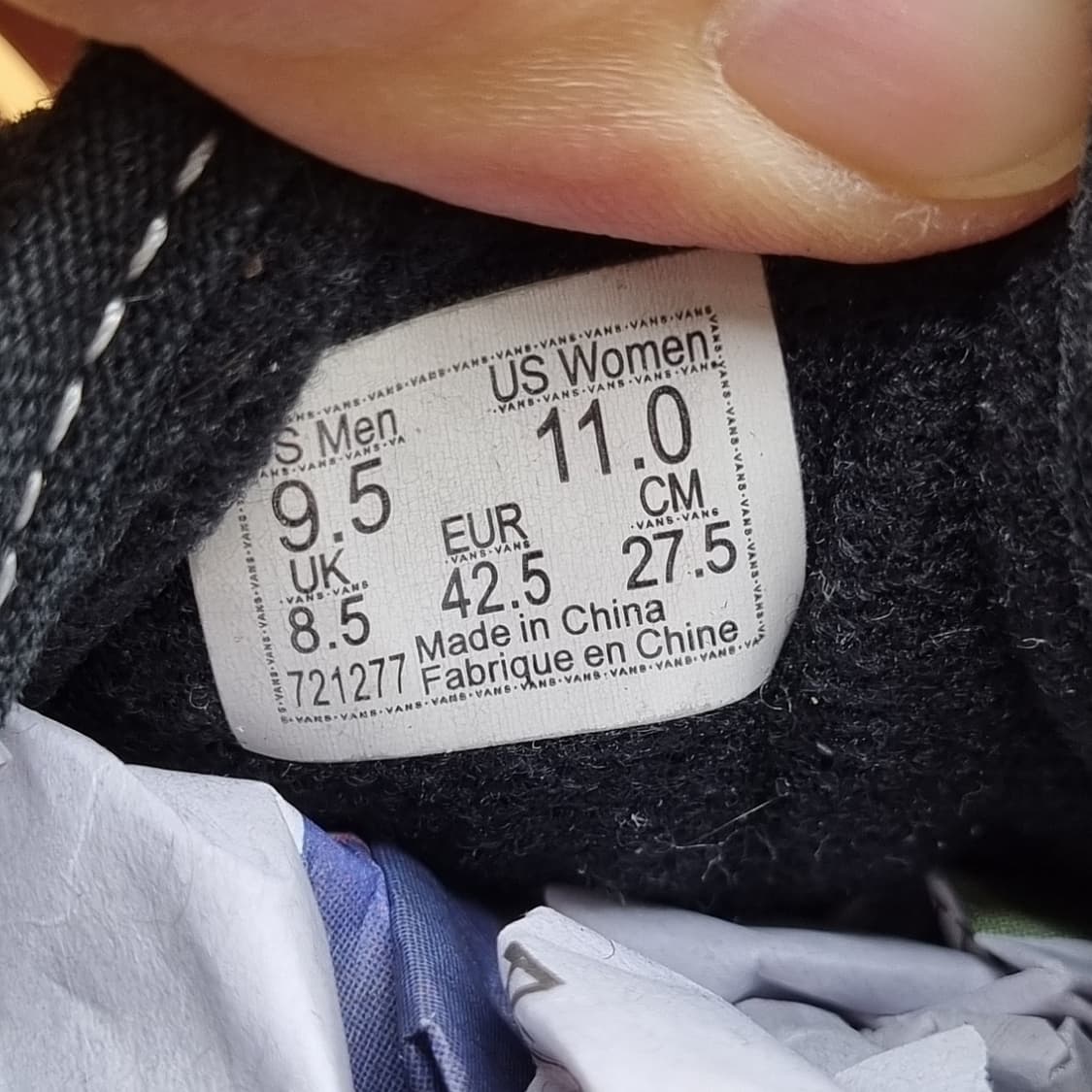 반스 올드스쿨 블랙 남성스니커즈275 상품이미지6