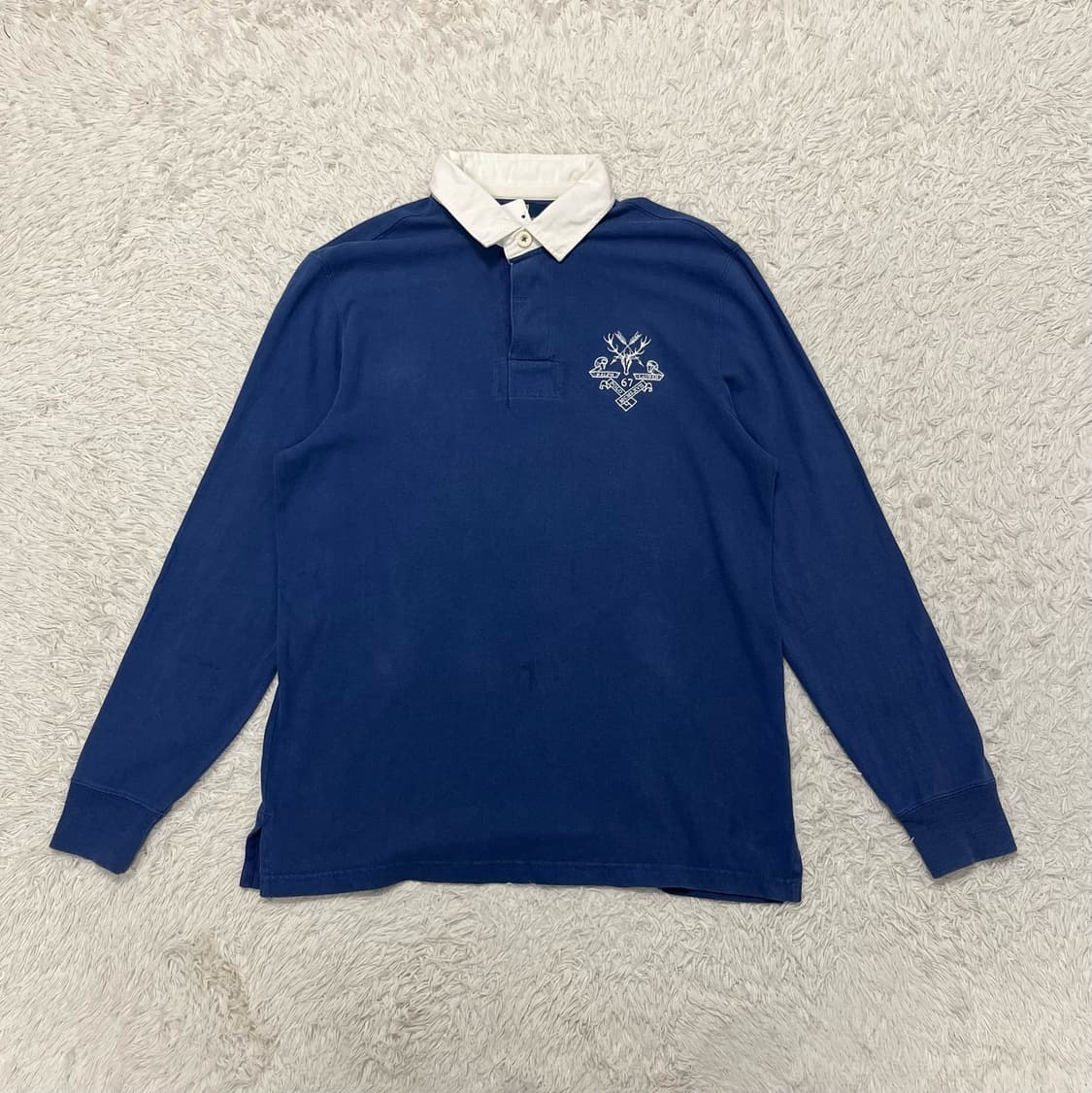 Polo Ralph Lauren sky blue rugby shirt   상품이미지4