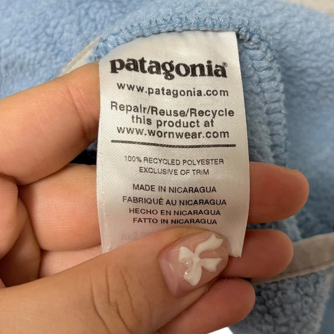 3813 파타고니아 신칠라 플리스 베를린 블루 후리스 상품이미지5