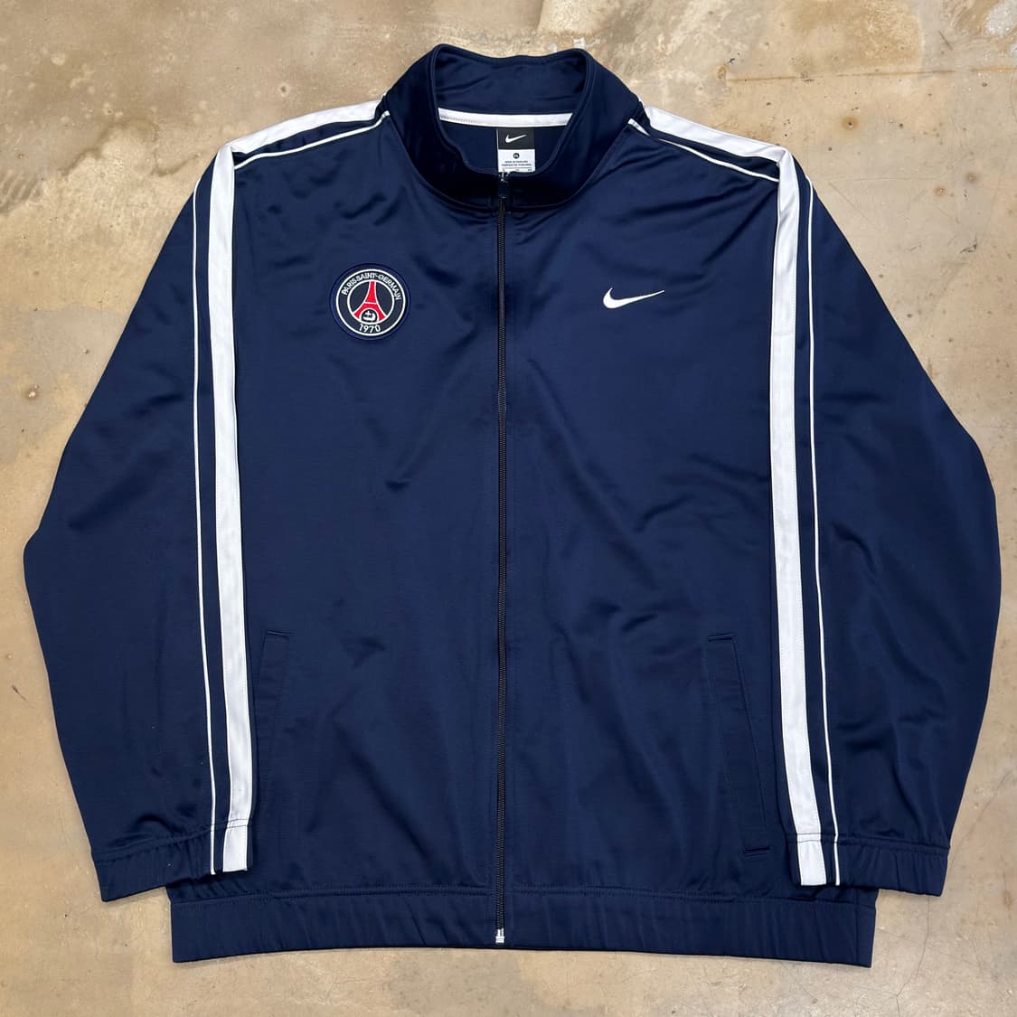 XL 나이키 파리생제르맹 화이트라인 네이비 트랙탑 상품이미지2