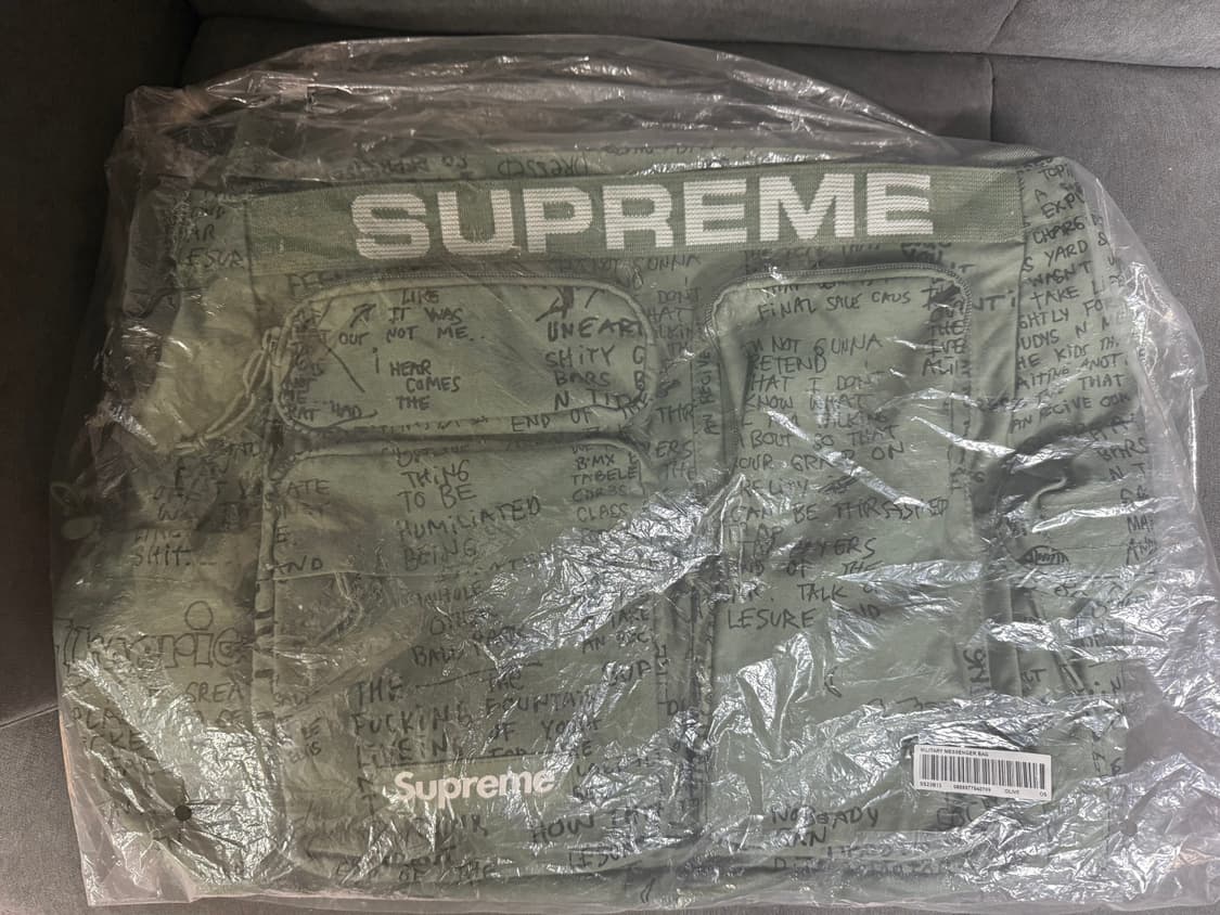 슈프림 필드 메신저 백 올리브 곤즈 23 SS 상품이미지2