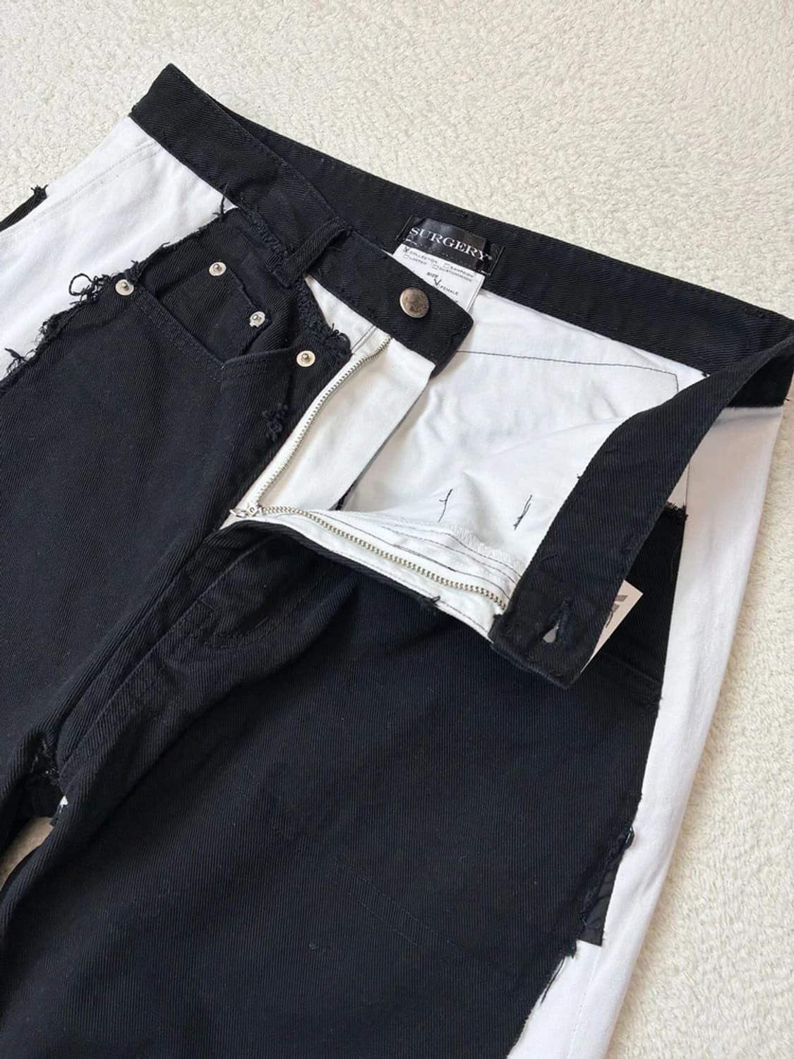 써저리 Surgery 30 해체주의 데님 팬츠 PN5973 상품이미지3