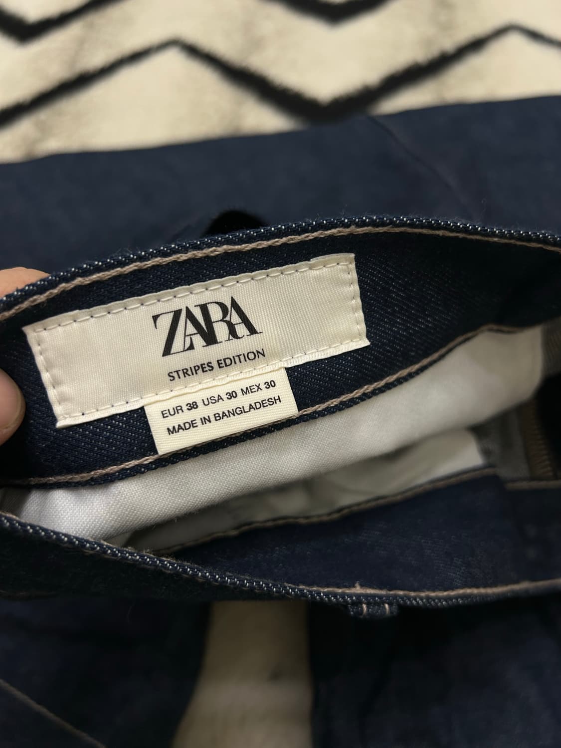 [공용30]ZARA 버뮤다 데님 팬츠/생지 상품이미지3