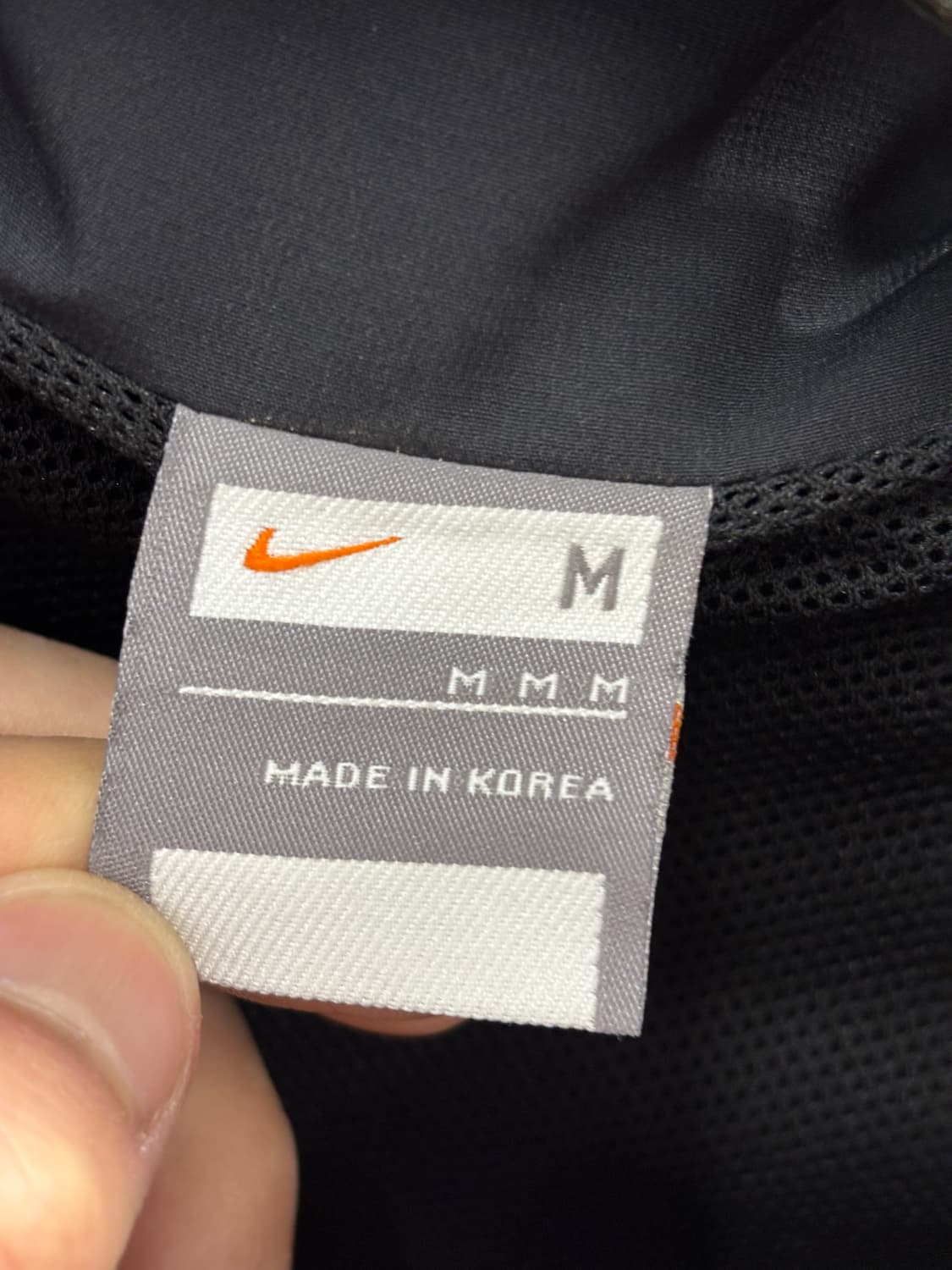 나이키 스우시 배색 나그랑 오버핏 바람막이 자켓 M 상품이미지4