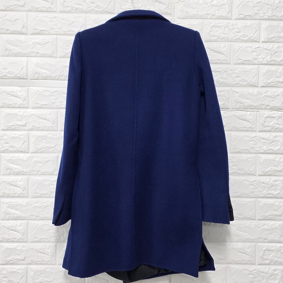 택포) 한섬 시스템 캐시미어 롱코트 M 상품이미지4