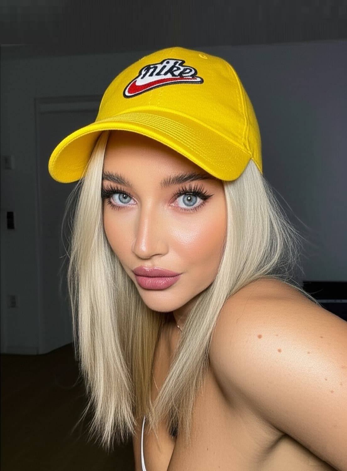 NIKE 나이키 초레어 헤리티지86 옐로우 스우시 패치 클래식 볼캡 모자 상품이미지9
