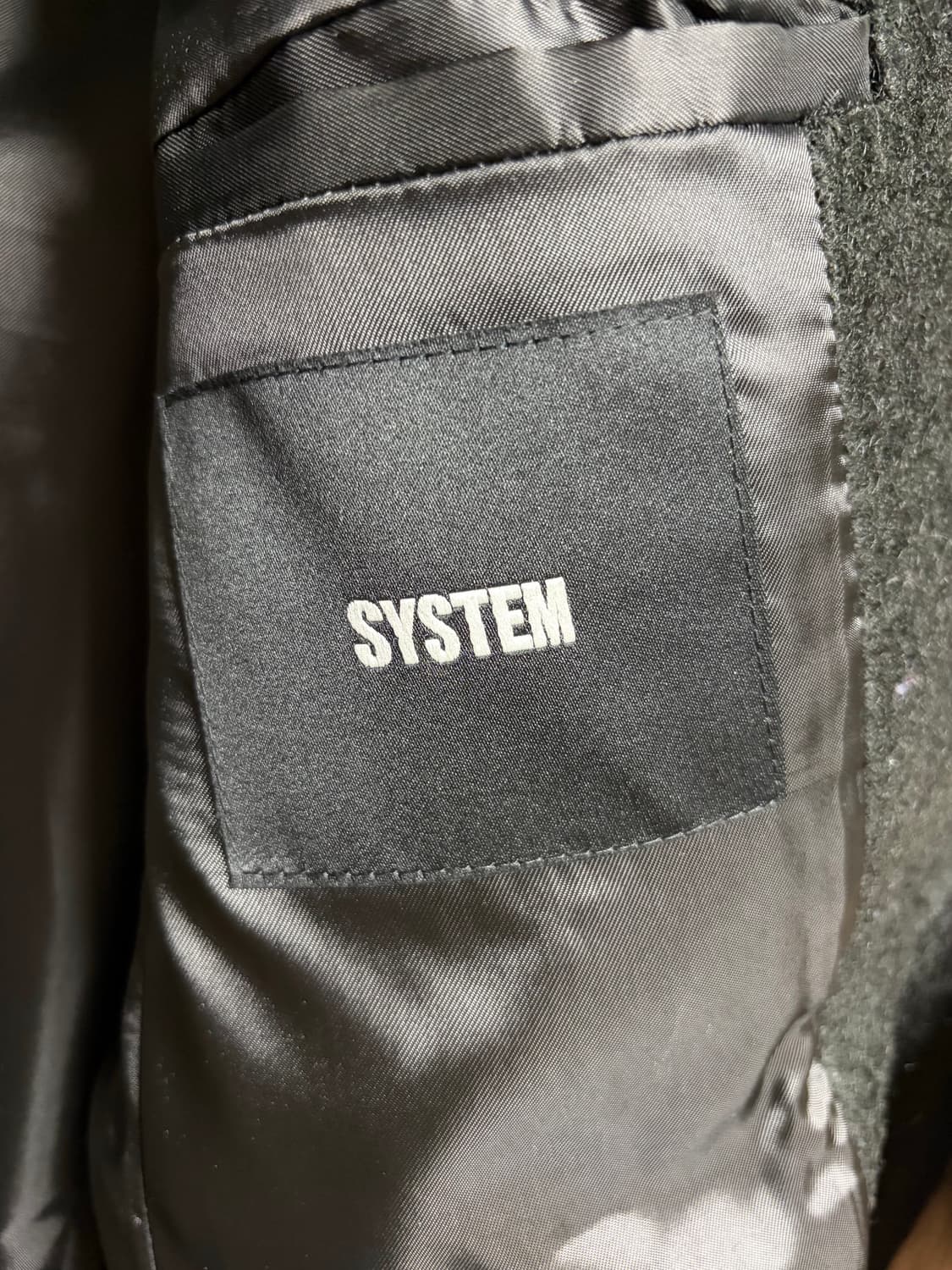 시스템옴므 부클 코트 100 상품이미지4