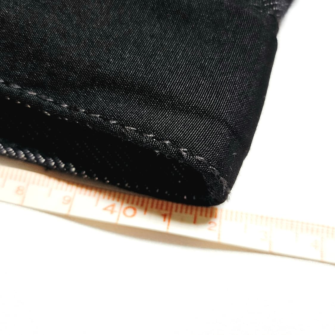 [새상품][32][오프닝프로젝트] 옵티칼 데님 팬츠 블랙 상품이미지7