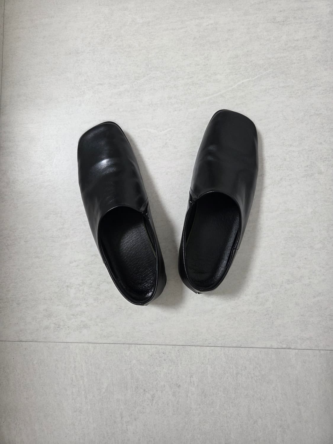 빈티지 시크 플랫 슈즈 로퍼 구두 255 상품이미지3
