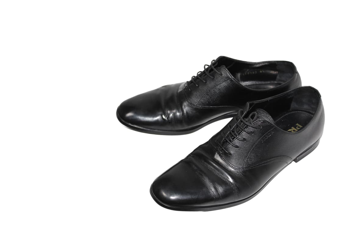 PRADA Saffiano Leather Oxford Shoes 상품이미지9