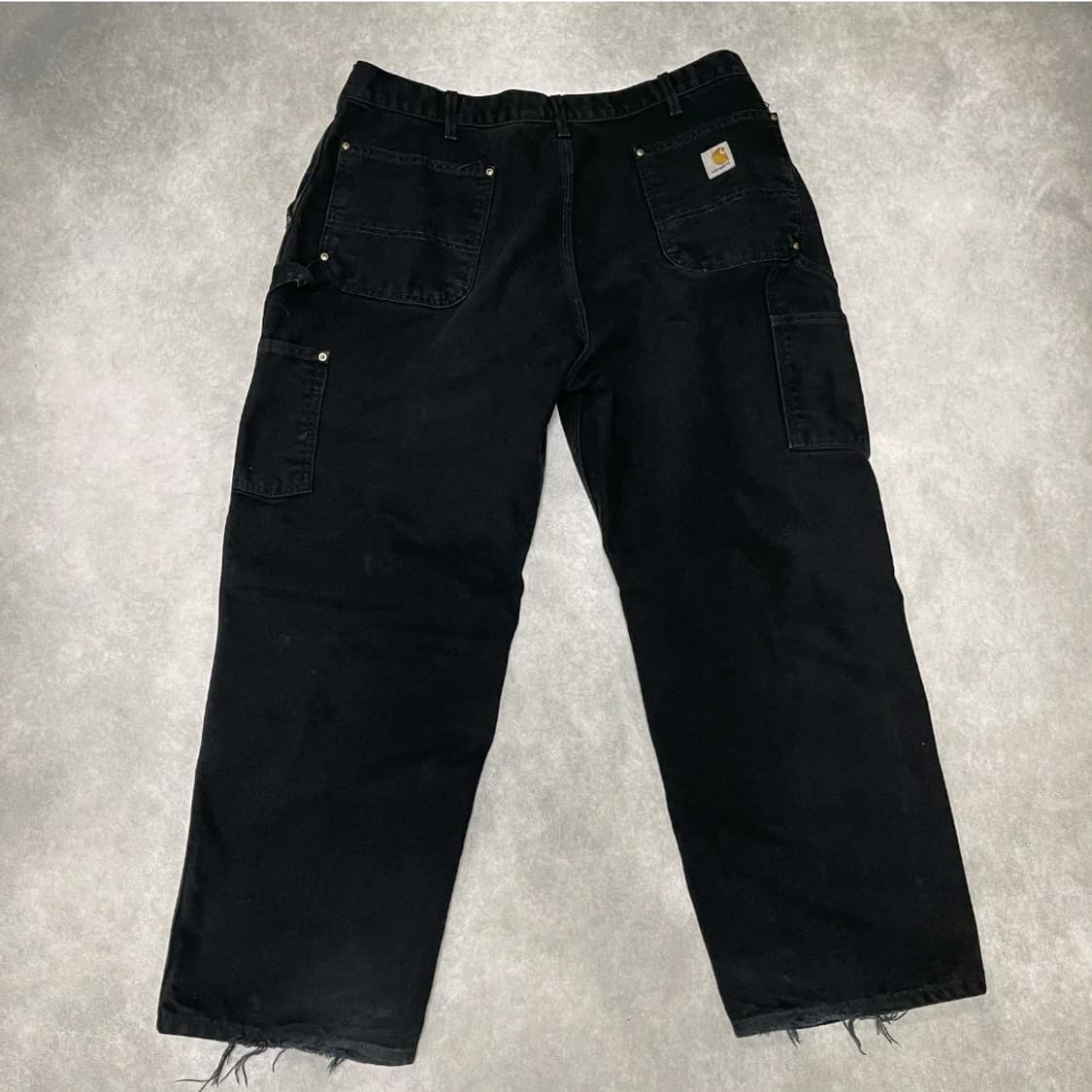 OG USA Vintage 칼하트 B01 BLK 더블니 팬츠 40X28 상품이미지2