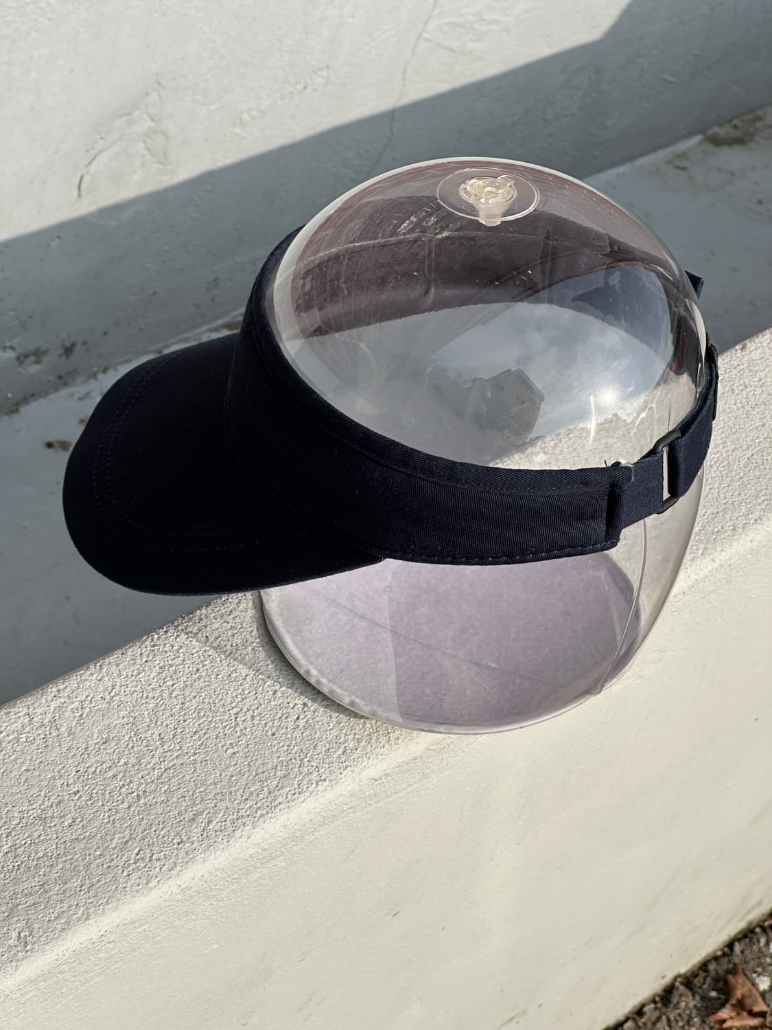 [F] 폴로 랄프로렌 로고 네이비 썬바이저 썬캡 모자 상품이미지3