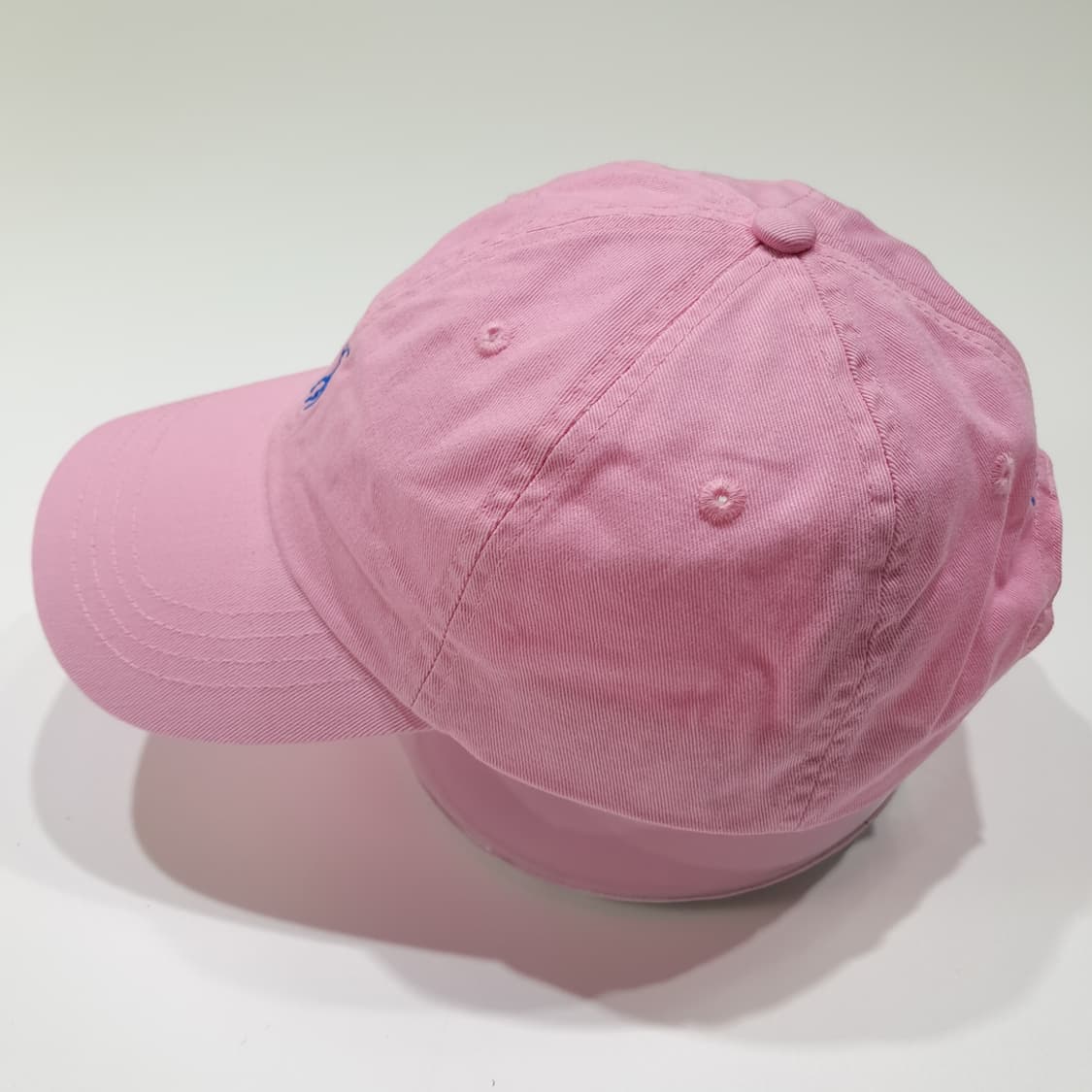 CL680 폴로 코튼 블루포니자수 핑크 볼캡 모자 상품이미지4