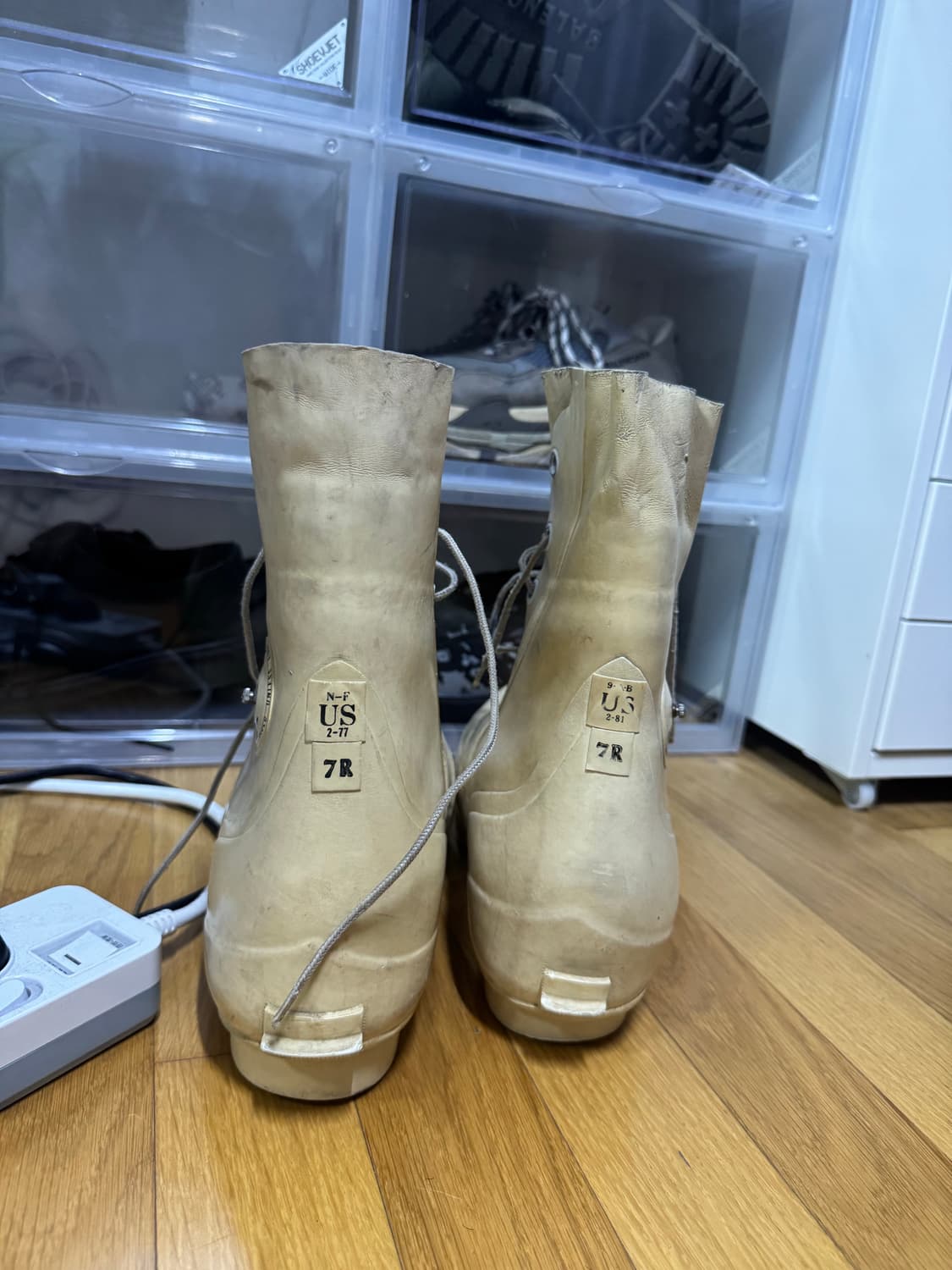 7R bata 버니부츠 화이트 상품이미지5