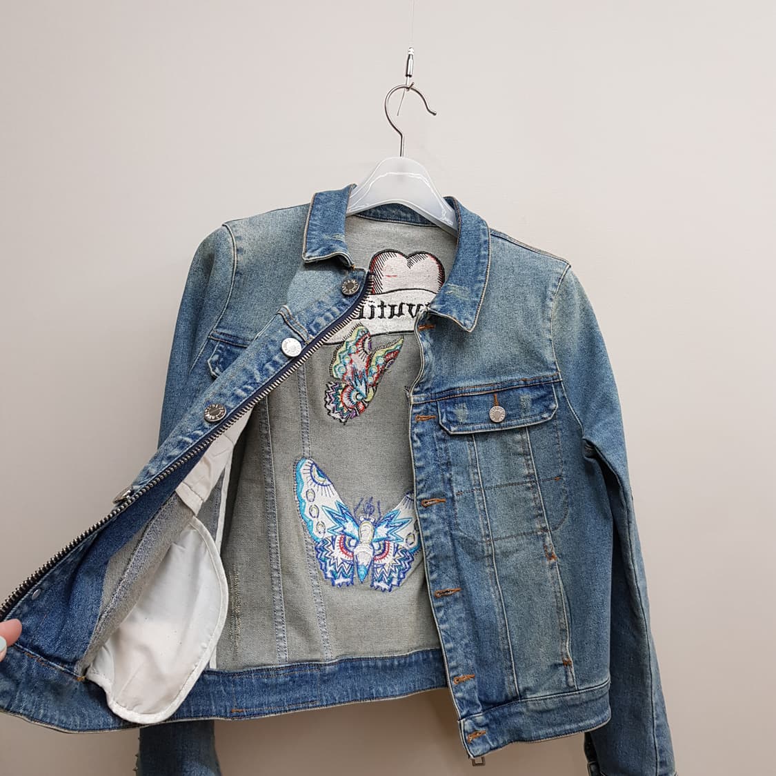 쟈딕앤볼테르 자수 디테일 자켓 S사이즈 상품이미지6