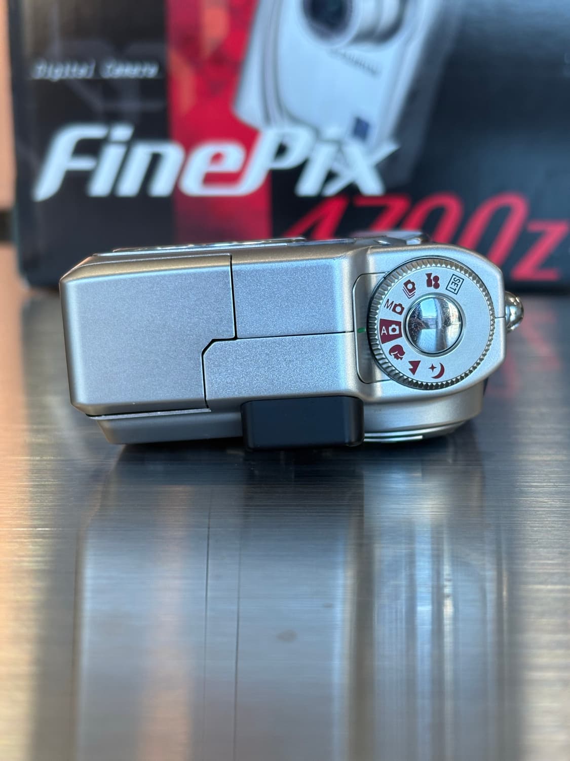 박스O/스미카케이블O)후지필름 파인픽스 4700z 실버 빈티지디카 상품이미지6