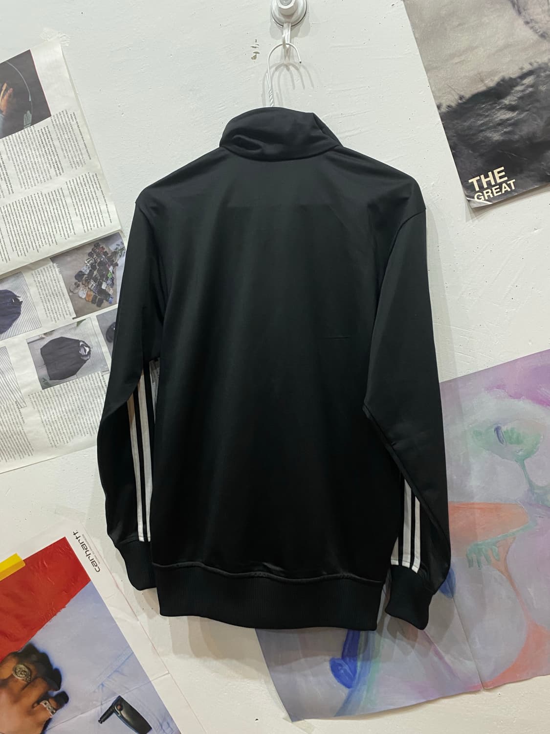 아디다스 파이어버드 트랙탑 져지 블랙 상품이미지2