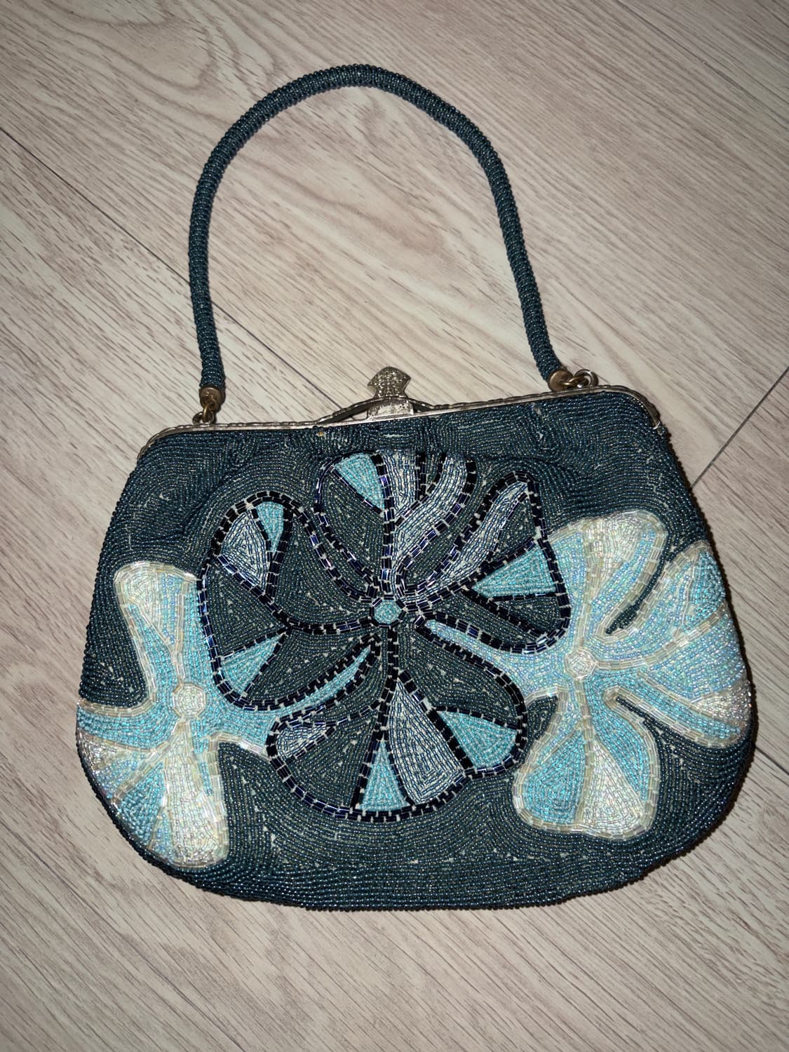 유럽 빈티지 비즈백 상품이미지2