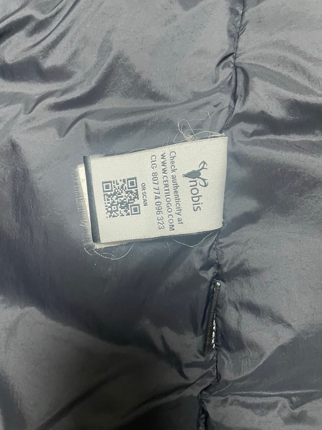 정품 한글택 노비스 CARLA 여성 패딩 XS 상품이미지4