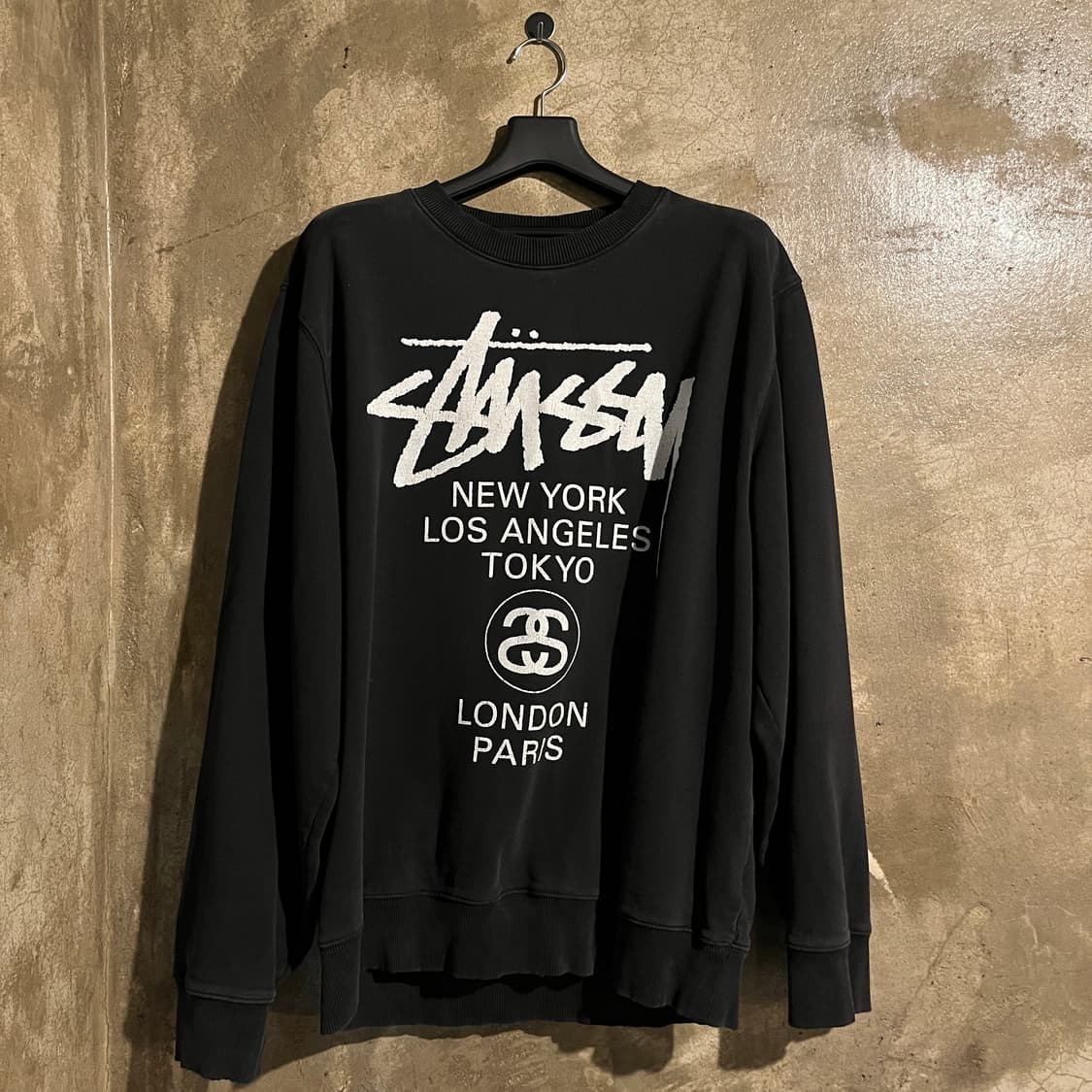 스투시 월드투어 맨투맨 상품이미지5