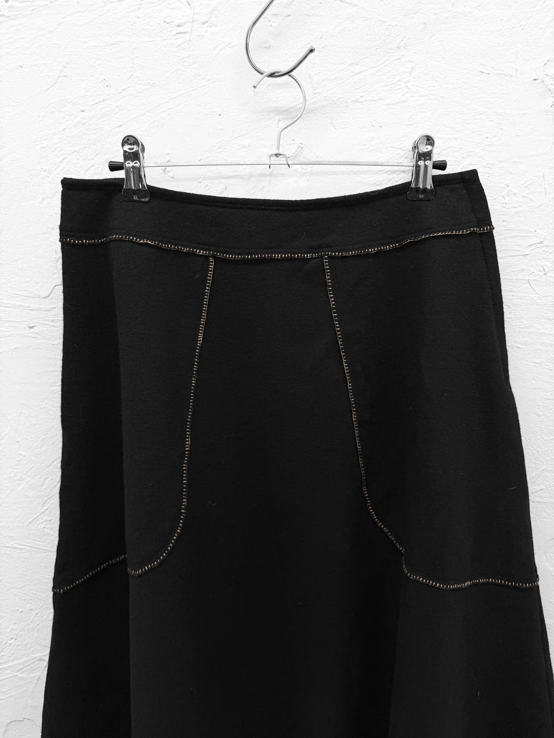 io comme io 플레어 울 스커트 상품이미지2