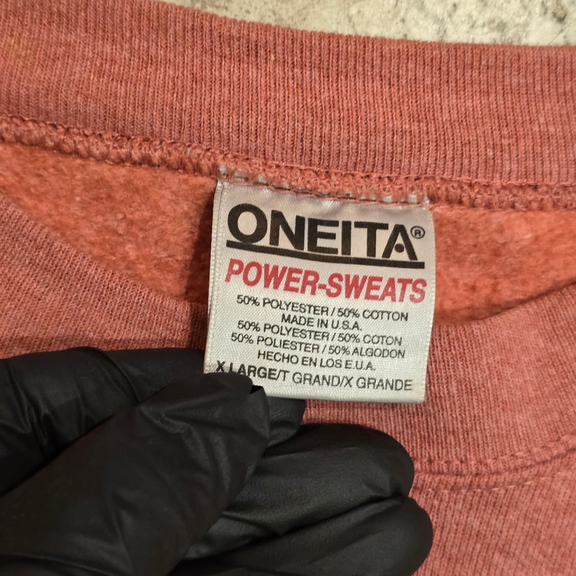 90s ONEITA Power-Sweats 스웻셔츠 MADE IN USA 상품이미지4
