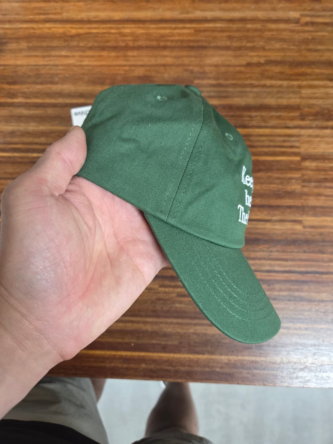 밀로아카이브 모자 그린 프리  상품이미지2