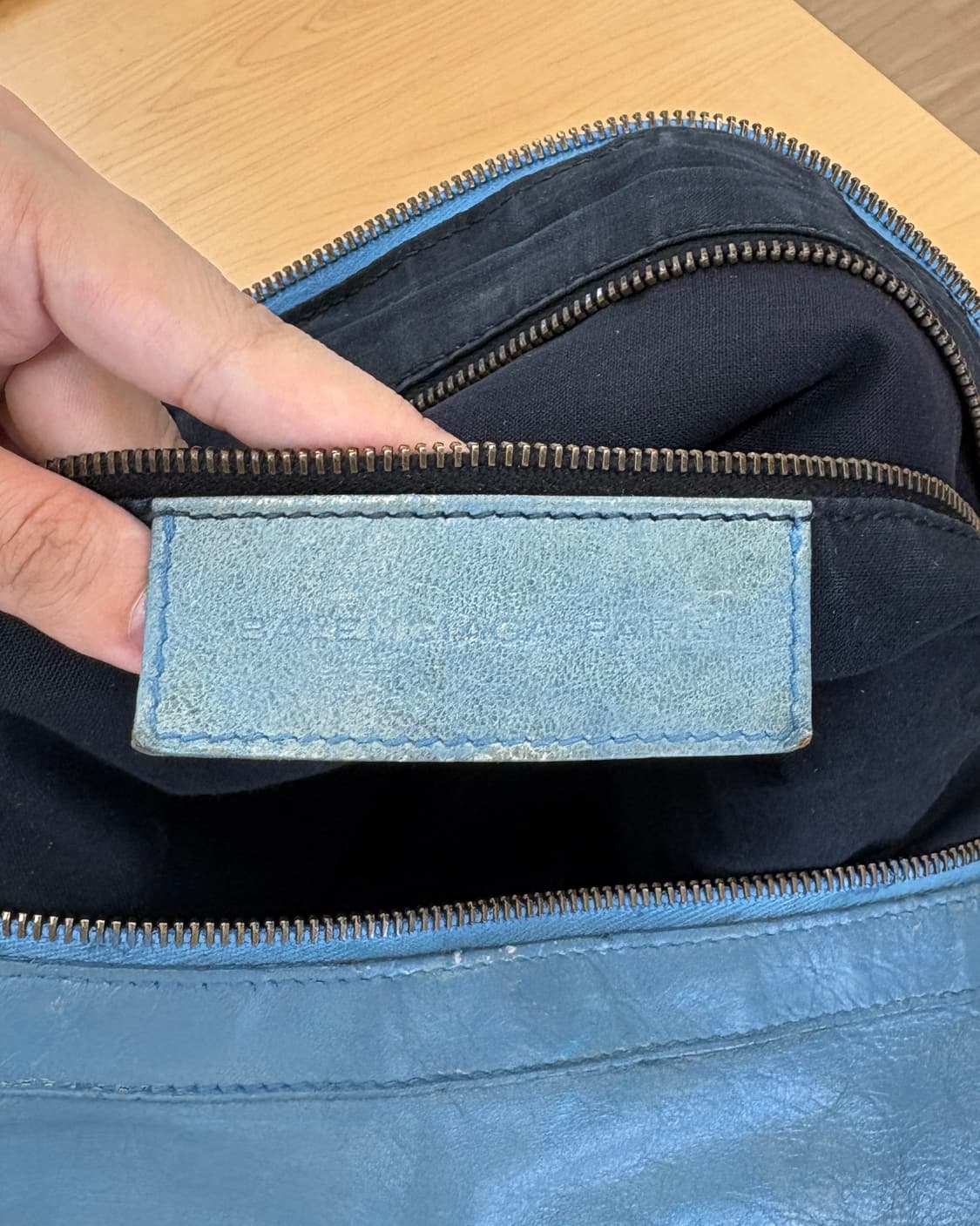 발렌시아가 블루 클래식 데이백 상품이미지8