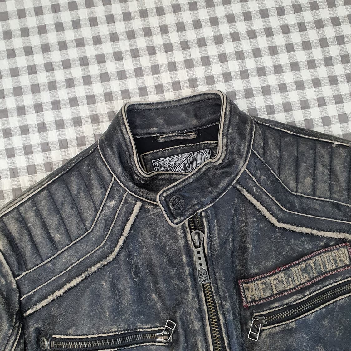 미착용 마르보보 소가죽100 가죽자켓 남자95 상품이미지2