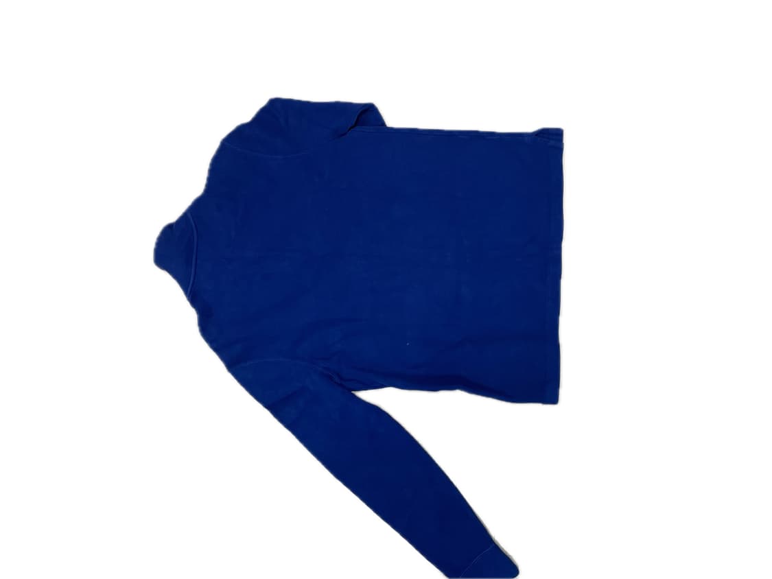 폴로 랄프로렌 블루 니트 하프 집업 상품이미지2