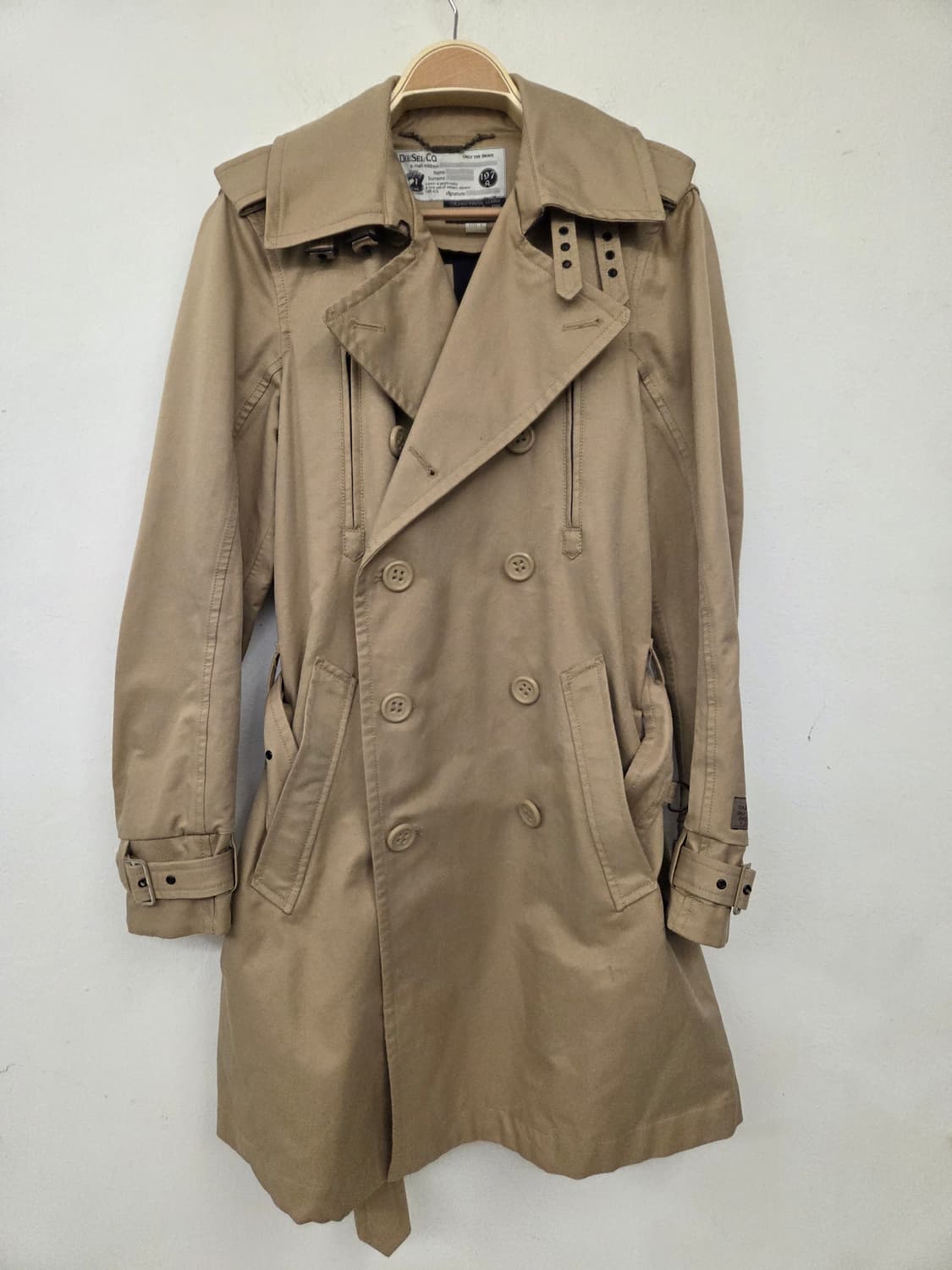 디젤 코트렌치 코트 상품이미지1