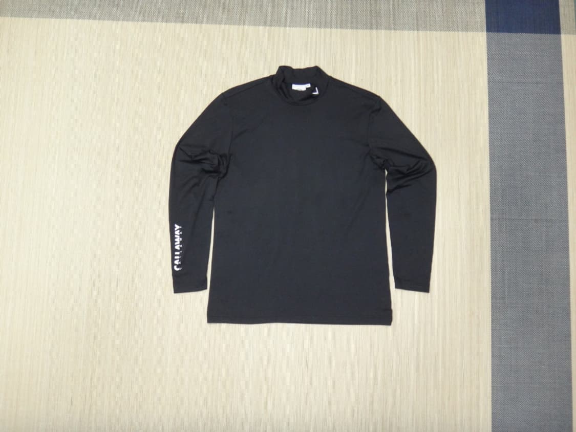 (XL/105) 캘러웨이 골프 하프넥 스판 긴팔 티셔츠 상품이미지1