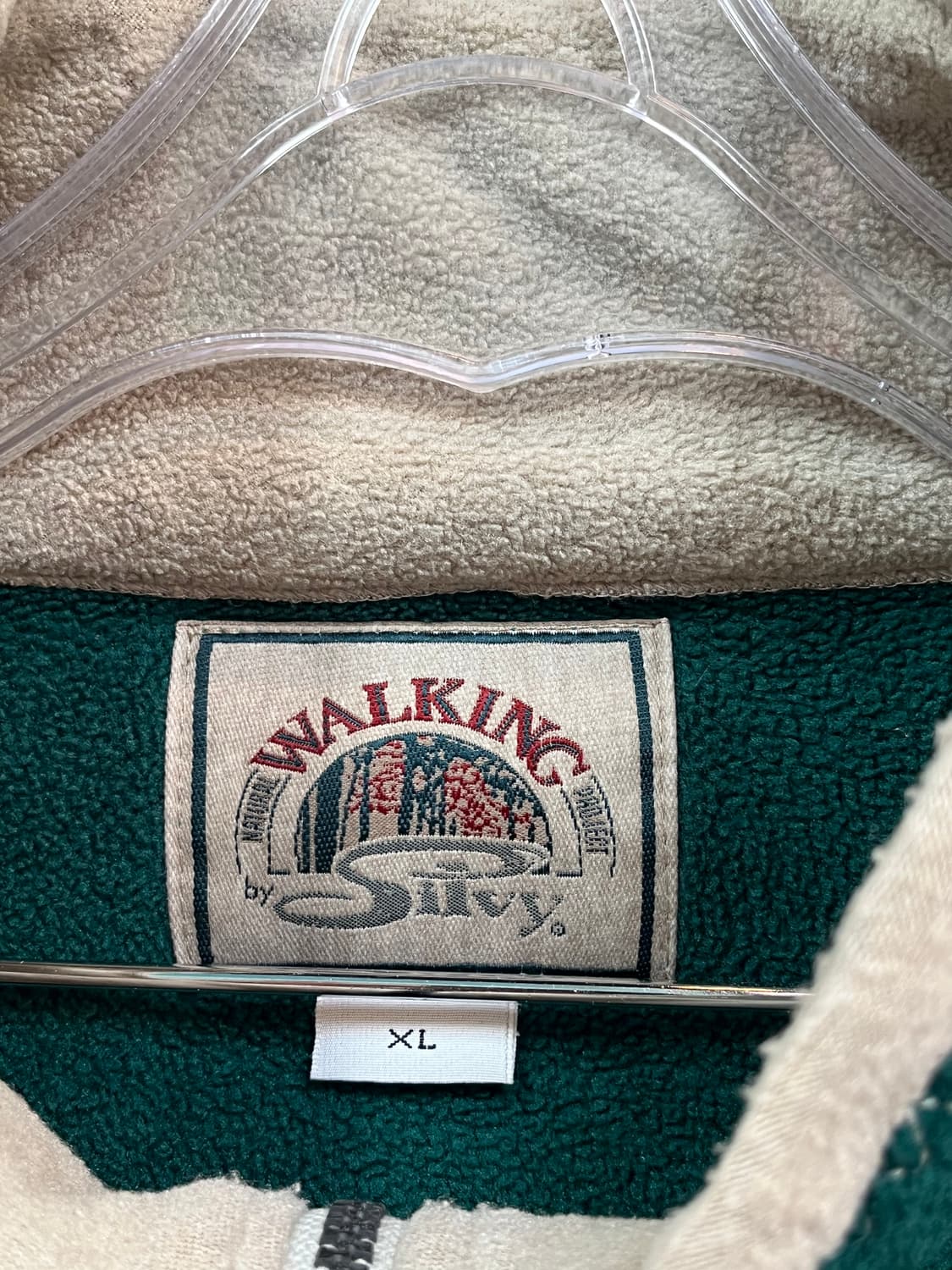 Walking by Silvy 플리스 하프 집업 XL 상품이미지3