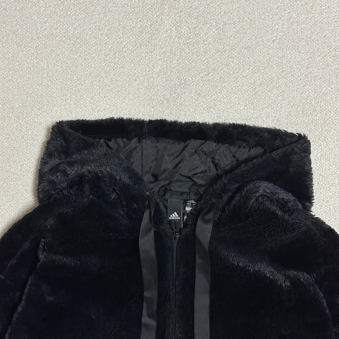 아디다스 어슬레틱 스타일 퍼 자켓 상품이미지5