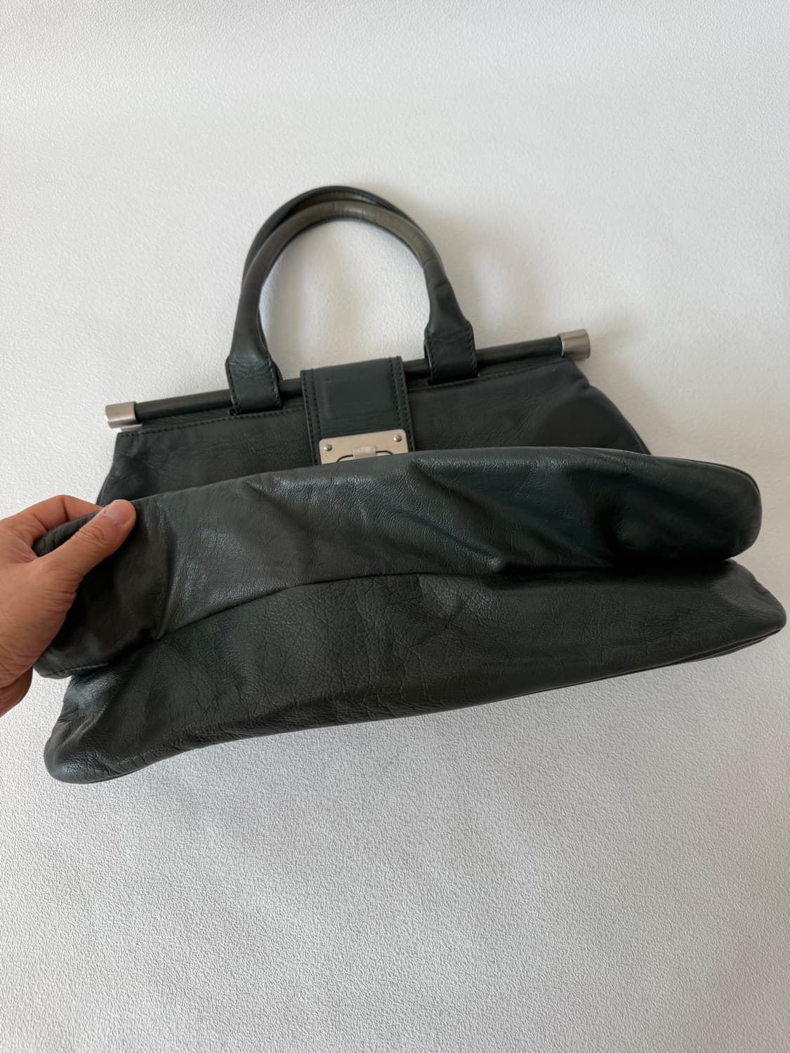 MADE IN ITALY 레더 토트백 상품이미지3