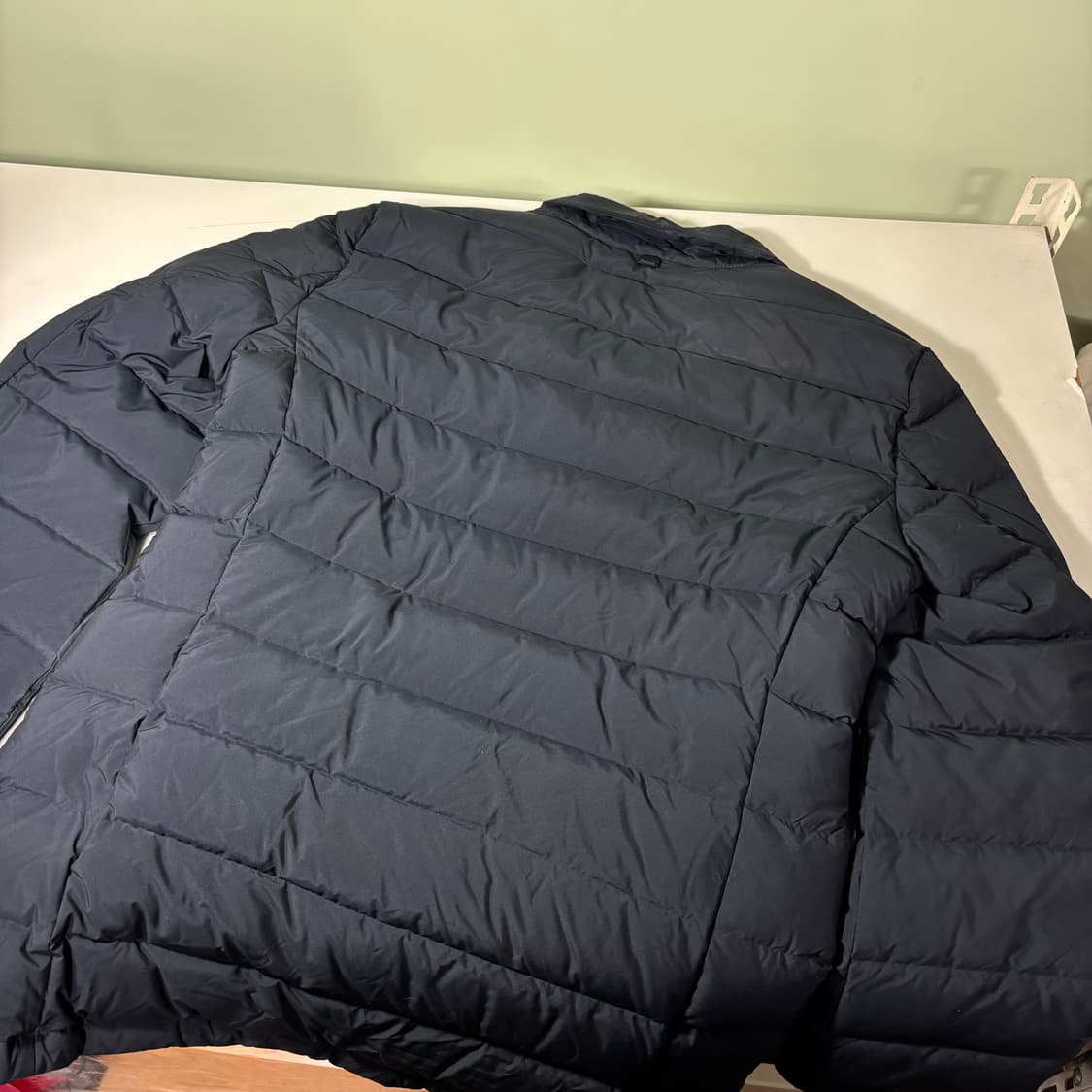 95 헤지스 다크네이비 구스다운 패딩 블레이저 상품이미지3