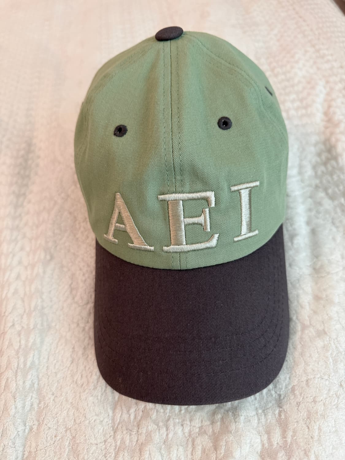 아에이오우 레터링 볼캡 상품이미지4