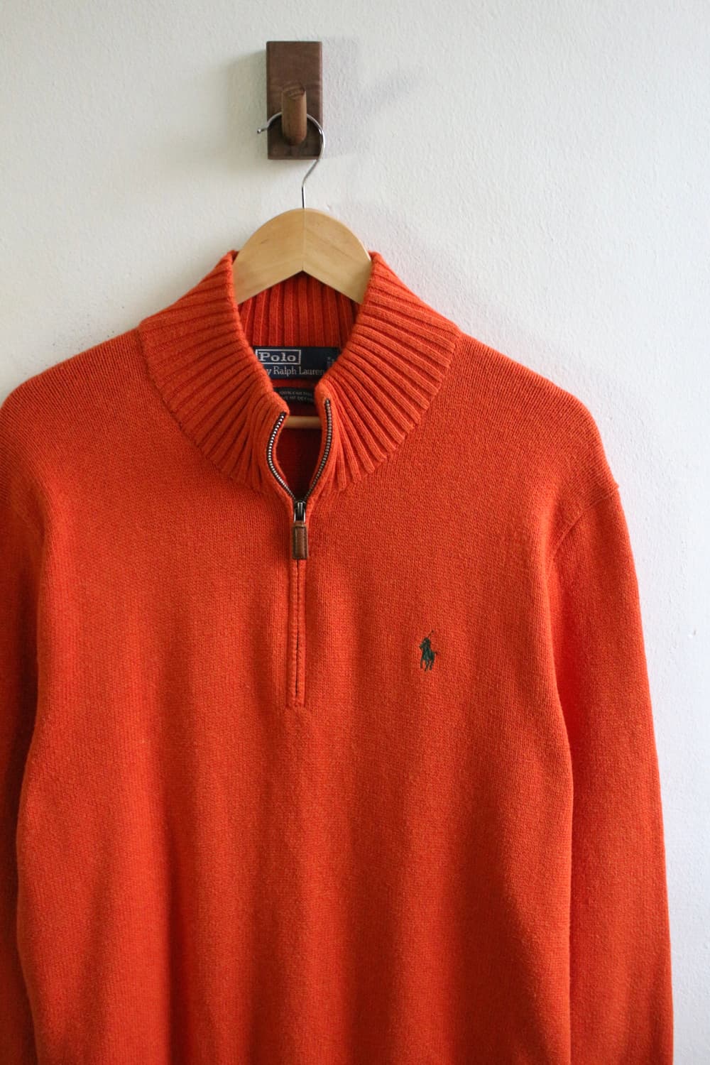 폴로 1/4 집업 니트 상품이미지3