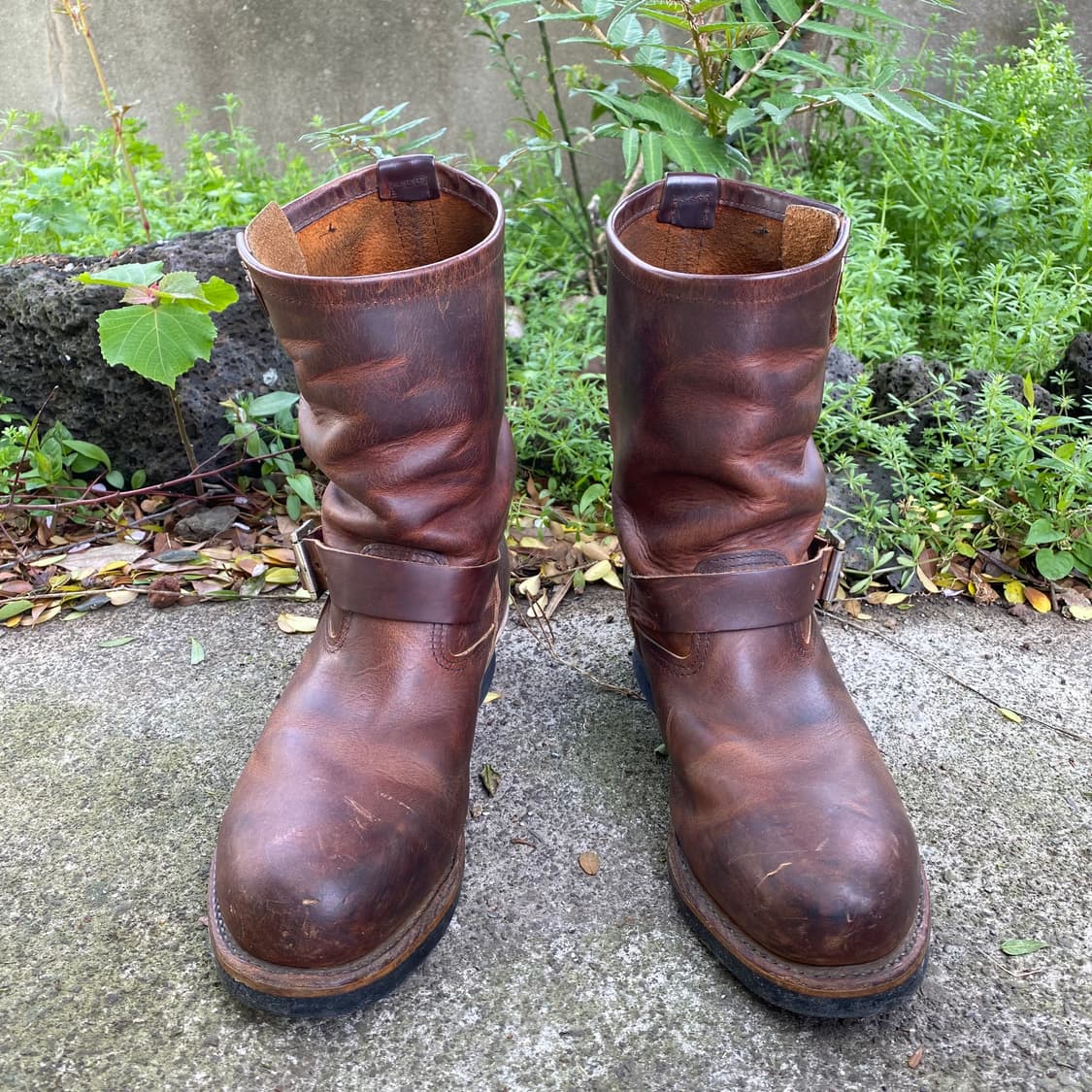 (9.5) 레드윙 브라운 레더 엔지니어 부츠 상품이미지3