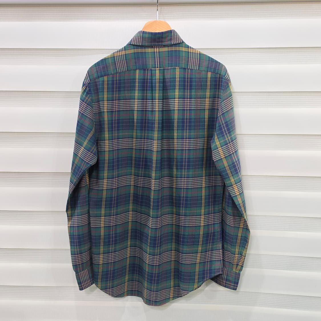 랄프로렌 슬림핏 체크셔츠- M 상품이미지6