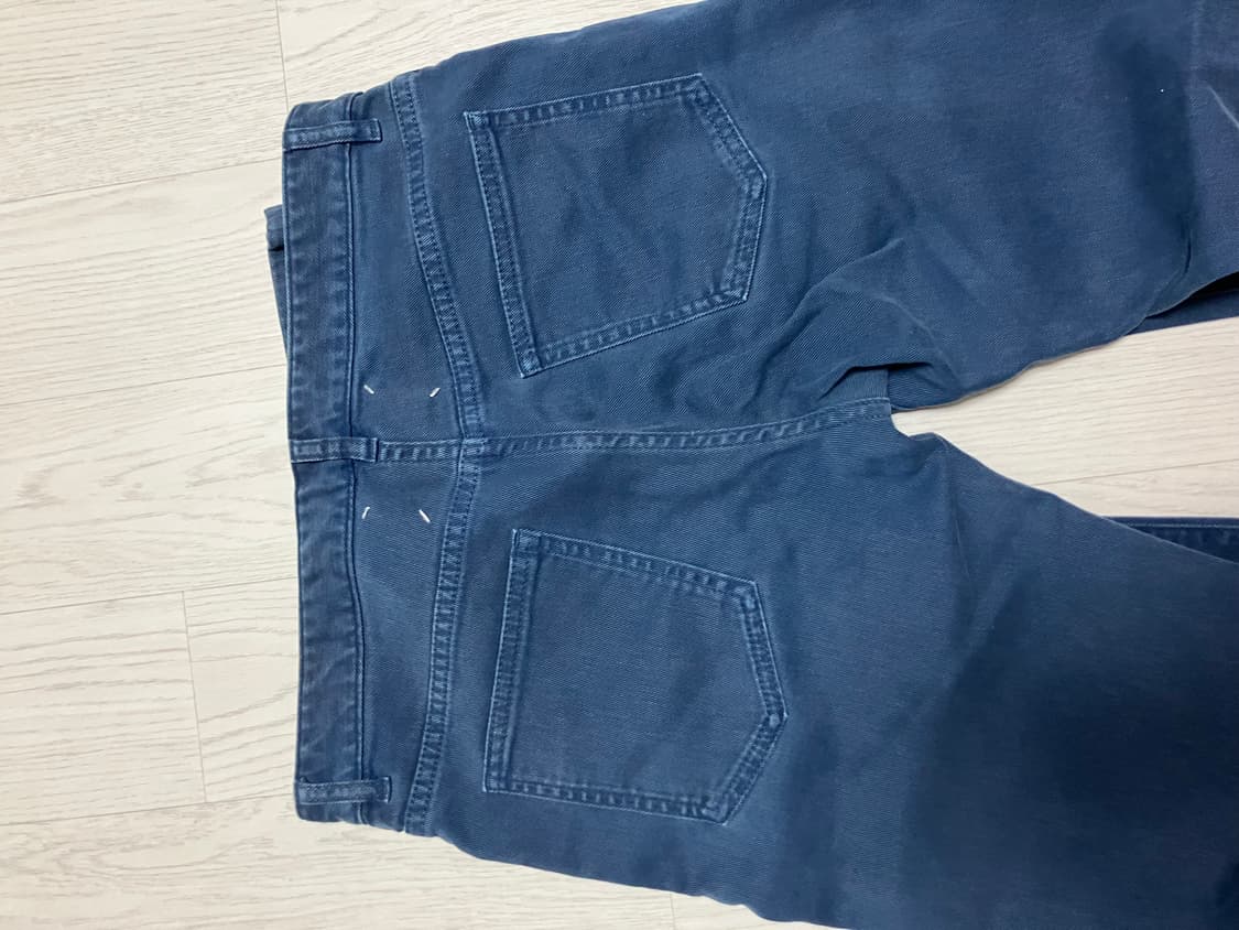 메종 마르지엘라 백스티치 데님 블루 상품이미지4
