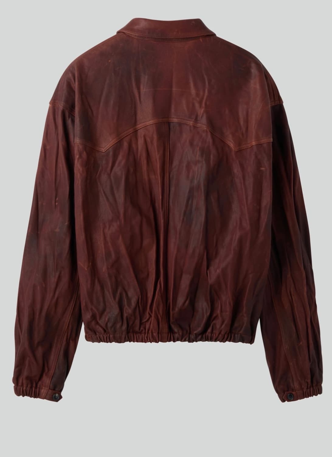 [L] 렉토 26ss 빈티지 이펙트 레더 점퍼 새상품 정가이하 상품이미지2