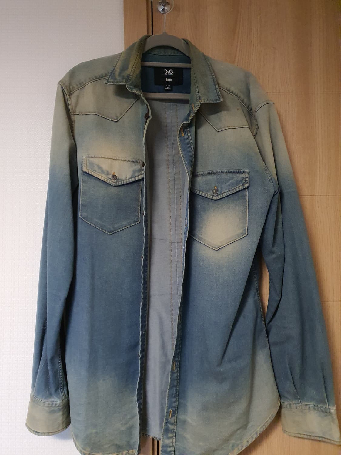 D&G BRAD washing Denimshirts 돌체앤가바나 데님셔츠 상품이미지2