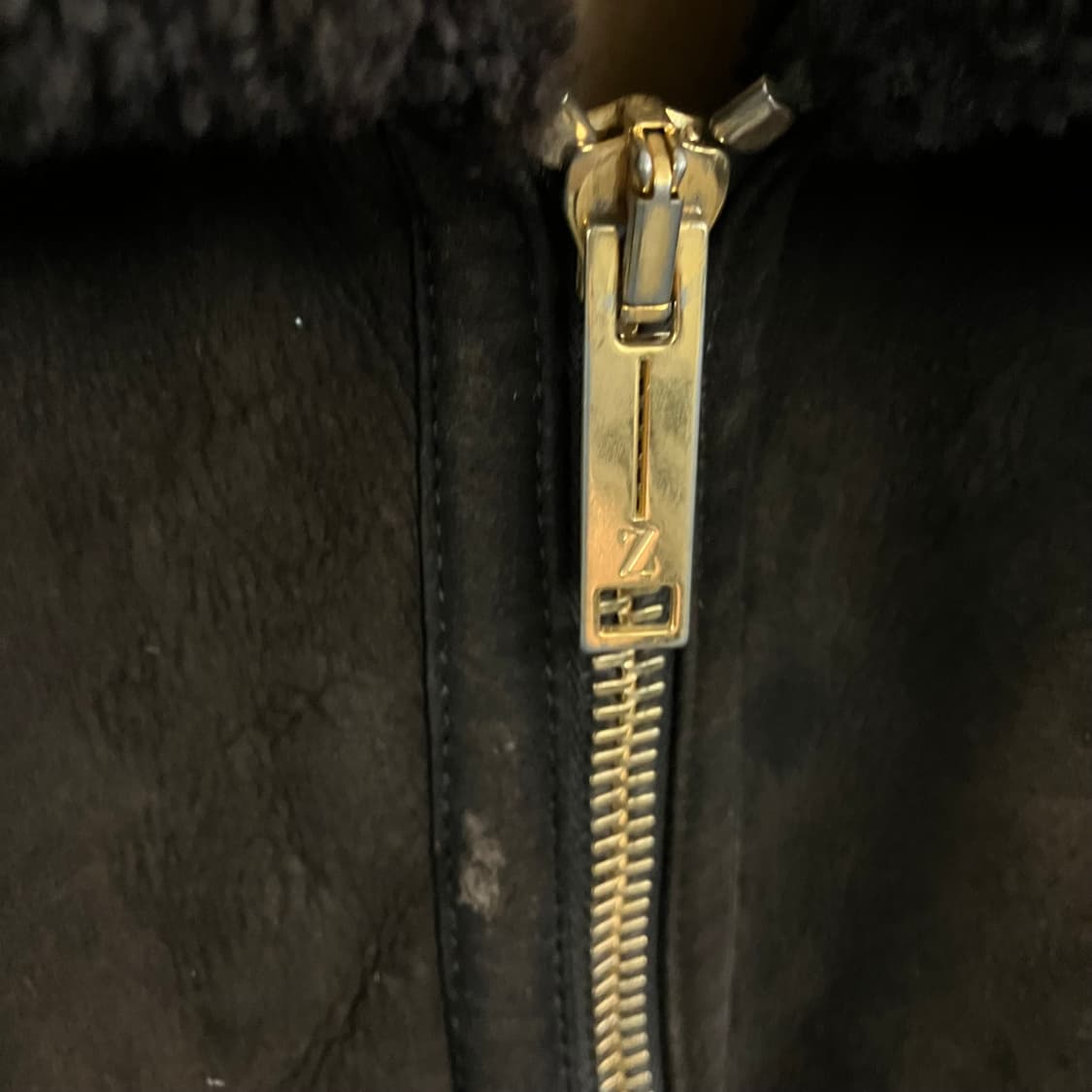 Zegna 에르메네질도 제냐 스웨이드 봄버 자켓 L 상품이미지4