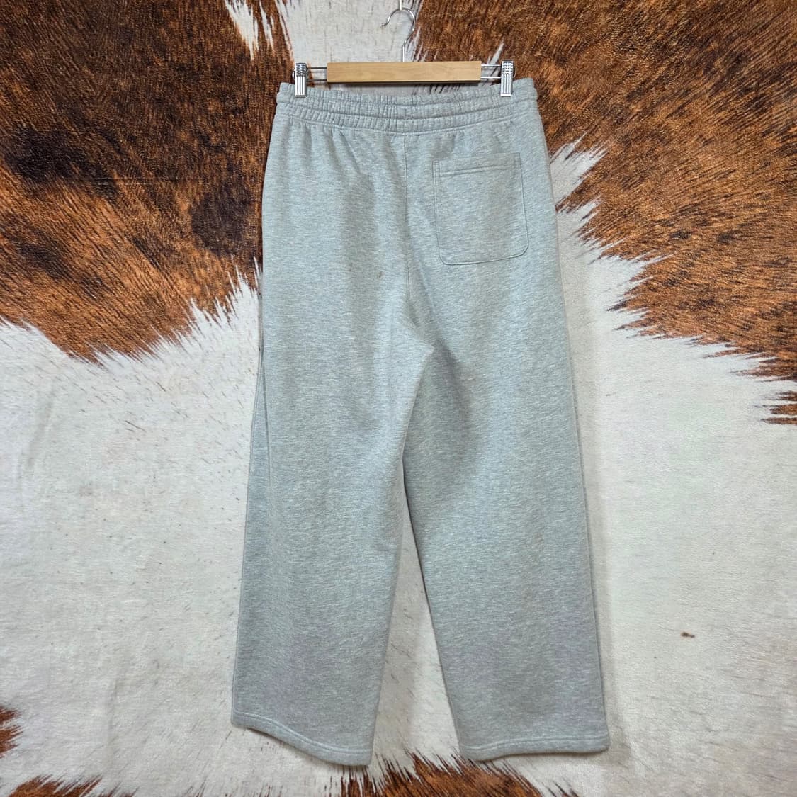 탑텐 와이드 그레이 기모 트레이닝 팬츠 상품이미지4