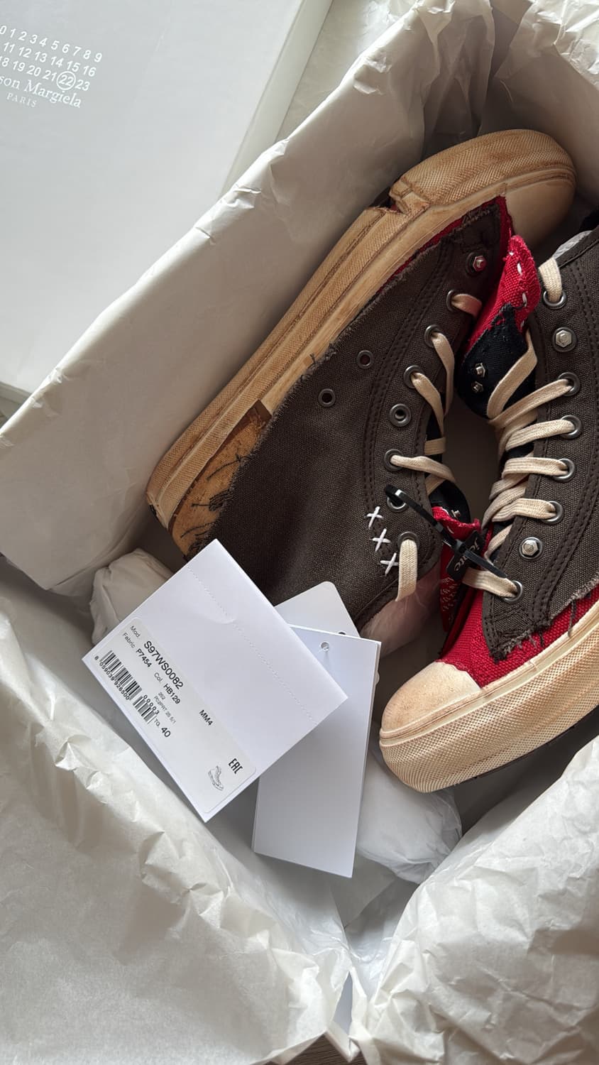 마르지엘라 love to death 컨버스 40 상품이미지1