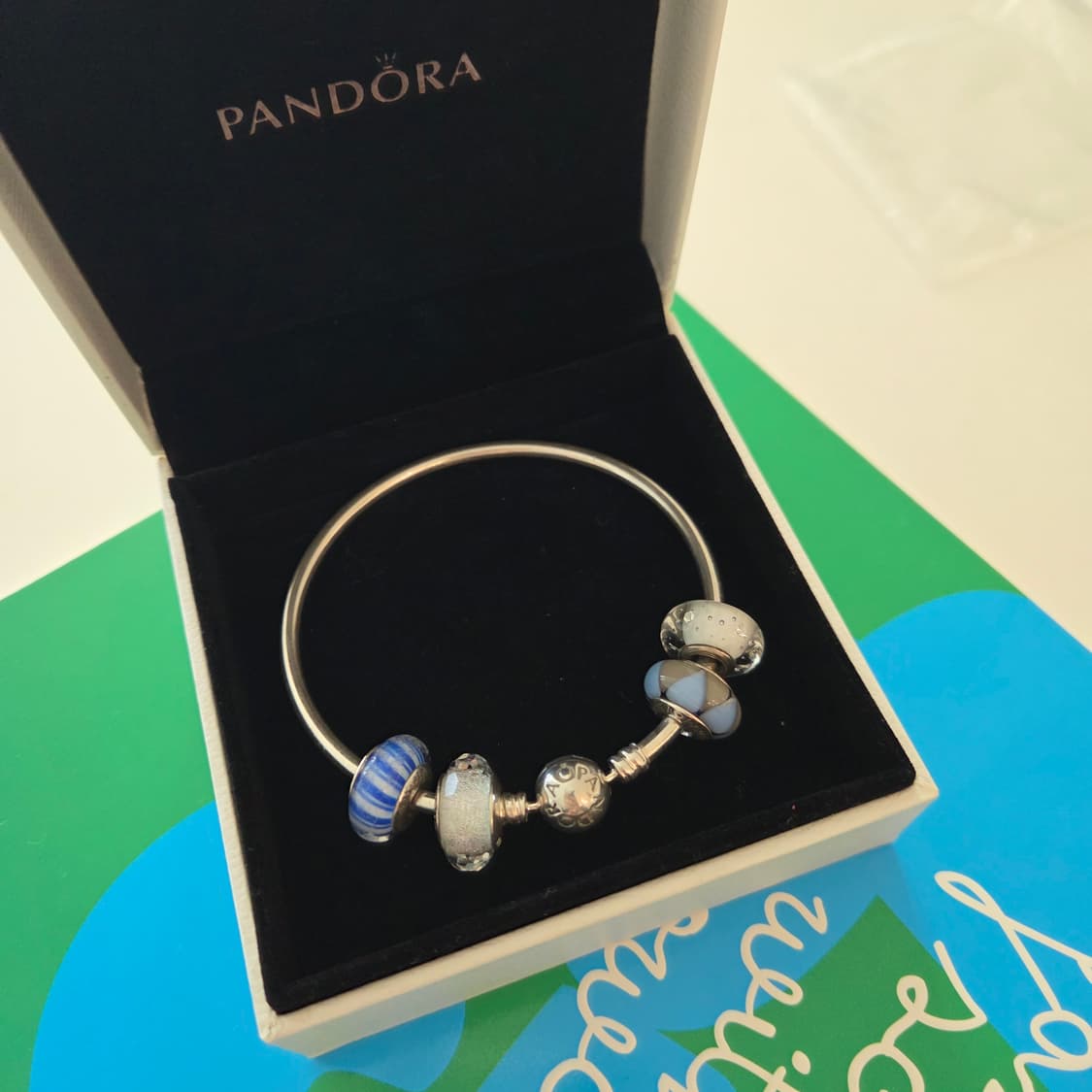 PANDORA 판도라 정품 뱅글팔찌 참포함 세트판매 실버뱅글 상품이미지2